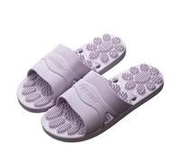 MBACODAI WaterLeaky Bathroom Slippers Massage sole Quick-drying Shower Hollow Out Indoor Soft PVC Shoes Anti-Slip Flip Flops Men Women(Green,13 UK)