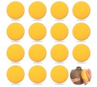 MBAIYO 15Pcs Pottery Sponges for Clay, 2.76 Inch Round Soft Sponge for Pottery Painting Leather Care Cleaning & Shoe Polish Water Absorption Soap Sponges Painting Sponge
