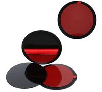 MBAIYO 4Pcs Dashboard Pad Mounting Disk for Suction Cup Phone Mount, Round Double-Sided Pads 3.15" Ultra Sticky Heat-Resistant Replacement Disc for Car Dashboard Phone Holder GPS Holder Suction Mount