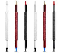 MBAIYO 6 Pcs Watch Hand Presser Tool Set, Multi Hole Sizes Watch Hands Pusher Stainless Steel Watchband Repair Removal Kit for Wristwatch Watchmakers