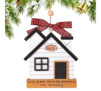 MBAIYO Housewarming Gifts for New House, 2025 New Home Ornament for Women Couple Homeowners - First Home Christmas Ornament & Keepsake Gift