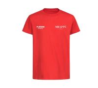 Mbappe Logo Kids T-Shirt - Red / 7-8 years