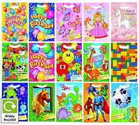 mbb Boys Girls Party Goodie Bags - Birthday Loot Treat Recyclable Plastic Candy Bag (MIX, 30 bags)