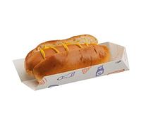 mbb SUPA SNAX MEAL FOOD TRAYS - FAST FOOD TAKEAWAY BOXES - CHIPS HOT DOG CHICKEN (Open Ended Tray, 25)