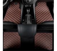 MBBROS 4 PCS Car Floor Mats for Lexus UX 300e 2021 2022 2023 2024+, Leather Auto Carpet All Weather Waterproof Non-Slip Carpet Floor Matts Interior Accessories,C Coffee