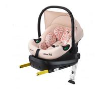 MBCS02 i-Size Infant Carrier Car Seat and ISOFIX Base - Pink Leopard