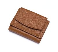 MBETA Unisex Anti-Credit Card Fraud Folding Mini Wallet, Trifold Leather Small Purse, 2023 New RFID Blocking Card Holder Mini Wallet