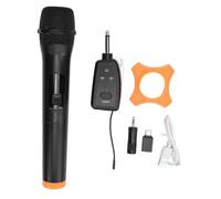 Mbeysaq Portable Wireless Microphone 2.4G Receiver Mic Dynamic Microphone for Karaoke Online Live Streaming Outdoor Performances