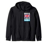 MBGA Make Britain Great Again 2026 - Vote Reform UK Zip Hoodie