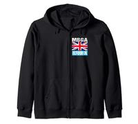MBGA - Make Britain Great Again - Vote Reform UK Zip Hoodie