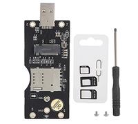 MBGAJTXCB NGFF to SIM 3G/4G/5G Module Riser Card, USB 3.0 Adapter Card for Desktop Computer Laptop, M.2 to USB Conversion Card with SIM Card Kit, Compatible with Huawei ME906 EM7345
