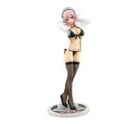 MBGKFNDP 26cm.Super Sonico Bikini Strumpf Shirt PVC Action Figur Statue Sammlung Modell Spielzeug Ausgeworfen Geschenke