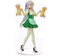 MBGKFNDP Re:Zero Starting Life in Another World: Emiria Action Figure PVC Environmental Protection Materials Decoration Ornaments