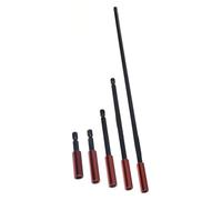 MBH467 1/5pcs Quick Release Bit Holder 1/4" Hex Screwdriver Drill Long Handle Tip for Screw 50-300mm MHG378