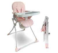 MBHC2 Compact Folding Highchair - Pink