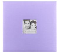 MBI 1-Piece 12 x 12-inch Fashion Fabric Post Bound Album, Lilac