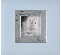 MBI 8 x 8-inch Baby Expressions Post Bound Album, Blue