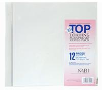 MBI by MCS Industries MBI by MCS Inch Scrapbook Expansion, 6 Sheet Count, 12 Pages, Multi-Colour, 30.48 x 0.64 x 30.48 cm