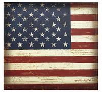 MCS Vintage Flag Post Bound Scrapbook 12 x 12-Inch, Paper, Red