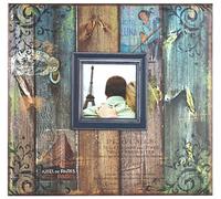 MBI Vintage Travel Post Bound Scrapbook with Window 12 x 12-Inch