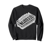 Mbiras Line Art For Musicians Mbira Sweatshirt
