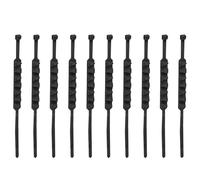 Mbiyhgta 10pcs Snow Chains - Motorcycle Tire Traction Devices, Tire Safety Chains | Tire Cables Snow Mud Zip Tie Style Anti-Skid Belts, Adjustable Tire Cable Belts for Electric Bikes Tricycles