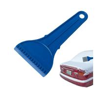 Mbiyhgta Car Ice Scraper - Wide Snow Remover, Compact De-Icer Tool | Efficient Frost Scraper with Anti-Slip Handle, Portable Ice Scraper Frost Removal Tool for Car Windshields, 3.35x7.2 Inches