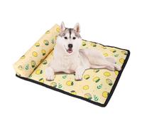 Mbiyhgta Cooling Dog Bed, Dog Cooling Blanket, Foldable Summer Cooling Pad, Cute Portable Cooling Blanket, Soft Cooling Pad for Indoor and Outdoor Use