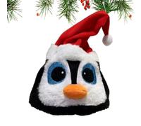 Mbiyhgta Dancing Christmas Hat Musical Elastic Light Up Soft Warm | Christmas Party Swinging Santa Hat for New Year Celebration Winter Carnival Stage Photo Booth Prop Festival