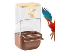 Mbiyhgta Mangeoire à oiseaux automatique, mangeoire à oiseaux automatique pour la cage - Dispensateur alimentaire gardable pour les perruches,Dispensateur alimentaire de séparation des enveloppes