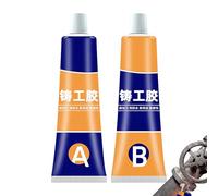Mbiyhgta Metal Glue Heavy Duty Waterproof | Casting High Strength Metal Welding Glue | Metal Repair Paste, Multifunctional Metal Repair Gel, Plumbers Glue for Fixes Metal
