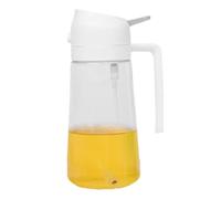Mbiyhgta Oil Bottle Dispenser - 2 in 1 Olive Oil Pourer, Refillable Cooking Oils Sprayer | 470ml Spray Bottles for Kitchen, Salad Dressing Bottle, Barbecue Oils Mister, Home Cooking Supply for Chefs