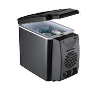 Mbiyhgta Personal Thermoelectric Cooler/Warmer - Space Saving Travel Refrigerator, Vehicle Cooler Box | BPA Proof Design with Reinforced Insulation for Kids