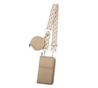 Mbiyhgta Phone Wallet Purse - Leather Adjustable Phone Bag, Small Cell Wallet, Compact Everyday Carry With Detachable Coin Pouch And Wide Strap | Hands Free Daily Bag For Travel Shopping