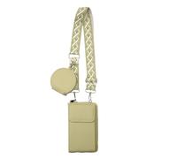 Mbiyhgta Phone Wallet Purse - Leather Adjustable Phone Bag, Small Cell Wallet, Compact Everyday Carry With Detachable Coin Pouch And Wide Strap | Hands Free Daily Bag For Travel Shopping