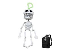 Mbiyhgta Skull Keyring for Men, Bag Pendant Keyring | Gothic Skull Keychain Pendant,Horror Skeleton Pendant Keychain for Halloween Party Haunted Houses