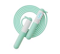 Mbiyhgta Smart Jump Rope Weighted With Counter | Fitness Skipping Rope | 4-Button Jump, 3 Meter For Women, Men, Kids, Fitness, Workout For Women, Men, And Kids