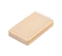 Mbiyhgta Snowboard Wax Brush - Revitalise Bases Grip, Classic Sturdy Handheld Finish Style, 120mm Width + Multi Wire Choice Brush, Sustainable Hardwood Fibre Texture | For Piste Prep & Clubs ()