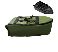 Mbiyhgta Storage Canisters, Bait Boats, Boat Jars, Pocket for Equipment, Storage Organizer for Saltwater & Accessories, verde, Consulte la descripción, See description