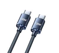 Mbiyhgta USB To USB C Splitter - 120W Woven Fllash Charging, Parallel Twin Output Connector, Accelerated Energy Transfer Line, Reinforced Strain Relief Component | Twin Cable For Office & Travel