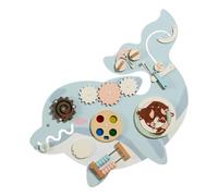 Mbiyhgta Wall Activity Board | Early Developmental Toy - Wooden Sensory Wall Panel - for Kids Girls Boys Home Preschool Kindergarten Nursery Classroom