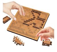 Mbiyhgta Wooden - Learning Activities That Test The Mind with Maze - Wooden for Kids, for Youth, Boys and Girls, Christmas, Classroom, Preschool, and