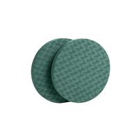 MBKHFLL Yoga Knee Guard 2 pieces, foam Pilates Knee Guard Yoga Knee Guard Support Round Pads Anti slip Fitness Anti slip Pads. Suitable for offices, homes, knees, elbows, wrists, and hands(green)