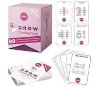 MBM 80 PREMIUM Edition GROW Coaching Cards - Goal Setting, Emotional Intelligence & Leadership Development Tools. Elite Flash Cards in a Keepsake Box for Coaches, Executives & Training Programmes.