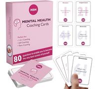 MBM Coaching Cards for Confidence & Wellbeing | Question Cards for Self-Awareness, Resilience & Mental Strength (Mental Health)