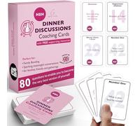 MBM Coaching Cards for Family & Life Coaching | Question Cards for Connection, Reflection & Meaningful Conversations (Dinner)