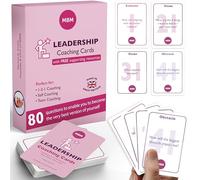MBM Coaching Cards for Leadership & Professional Development | Question Cards for Reflection, Growth & Meaningful Conversations (Leadership)