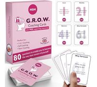 MBM Coaching Cards for Leadership & Professional Development | Question Cards for Reflection, Growth & Meaningful Conversations (Grow)