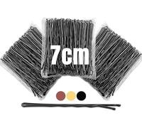Mbmomnus 150pcs Hair Grips 7cm/2.75in Bobby Pins Black Hair Pins