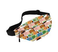 MBMSO Cartoon Movie Inspired Gift Astronaut Fanny Pack for Cartoon Movie Lovers Fans Waist Belt Bag Cartoon Movie Merchandise, T Movie WB, L, Waist Packs